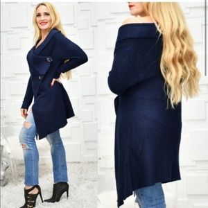 Kerisma blue cardigan sweater